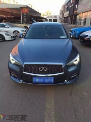 不一樣的調(diào)調(diào) 英菲尼迪亞面金屬風(fēng)暴藍(lán)汽車改色