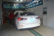 哈爾濱靚車(chē)會(huì)館改車(chē)燈 馬自達(dá)昂科塞拉改透鏡 氙氣燈