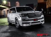 [外觀] 新款豐田蘭德酷路澤改裝大包圍 陸地巡航艦WALD寬體小包圍輪眉LED