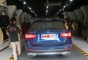 重慶渝大昌改裝奔馳GLC260汽車音響，升級史泰格和德國零點