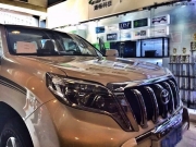 豐田霸道汽車音響改裝德國海螺案例|成都美聲汽車音響改裝