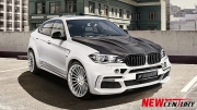 [外观] 新款宝马X6改装大包围 BMW宝马F16升级HAMANN宽体套件X6M碳纤机盖