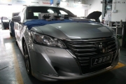 青浦汽車音響改裝 上海道聲豐田皇冠改裝德國(guó)RS音符Wave兩...