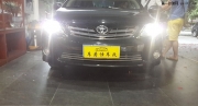 深圳汽車(chē)燈光改裝升級(jí)，豐田卡羅拉汽車(chē)大燈升級(jí)Q5透鏡