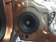 天津新奇駿改裝美國霸克兩分頻套裝喇叭DX650