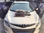 西安車樂匯汽車音響改裝 納智捷u6改裝阿爾派汽車?yán)纫?..