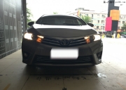 卡卡改裝飛利浦XV燈泡 廣州卡羅拉改燈 車燈升級Q5雙光透鏡