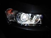 [商品--外观改装装饰]雪佛兰科鲁兹汽车改装氙气大灯双光透镜安定器天使眼广州佛山改灯