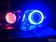 福瑞迪改裝耀眼車燈作業(yè)