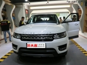 路虎攬勝汽車音響改裝升級德國零點+安博士隔音_重慶渝大昌