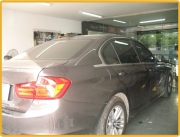 【金華萬(wàn)車樂(lè)】寶馬320LI勁浪音響改裝