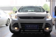 武漢藍(lán)精靈改燈翼虎車燈不亮升級強(qiáng)悍燈光效果雪佛蘭改裝