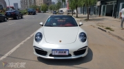 稀有白色 保時(shí)捷911電光白車身改色貼膜