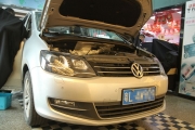 【杭州道聲】大眾夏朗升級汽車音響意大利PHD FB86+美國燕...
