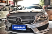 奔馳CLA260汽車音響改裝法國勁浪|成都美聲專業(yè)汽車音響改裝