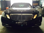 奔馳E260升級雙氙氣燈光