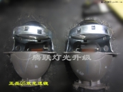 石家莊寶馬3系大燈改裝寶馬3系大燈改裝Q5透鏡石家莊騰躍燈
