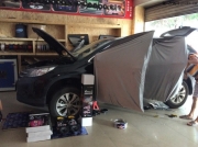 從化汽車音響改裝 廣州杰勝本田CRV改裝惠威F1600II