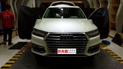奧迪Q7汽車音響改裝德國零點(diǎn)和意大利史泰格_重慶渝大昌改