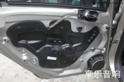 成都享樂(lè)汽車音響改裝---標(biāo)志408全車隔音大白鯊