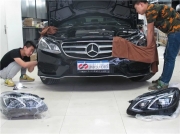 奔馳E260L運動時尚升級原廠豪華版智能隨動LED大燈