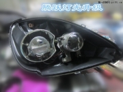 別克路尊車燈改裝路尊燈光升級(jí)Q5雙氙氣透鏡石家莊騰躍燈光