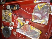 成都別克凱越第二次音響改裝升級(jí)法國勁浪