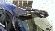 [外观] AUDI奥迪Q7改装ABT款碳纤维粘贴式后尾翼