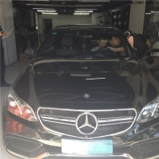 奔馳E系 W212改裝 S500COUPE 原廠 AMG 桃木方向盤 奔馳改裝