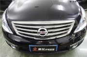 虎門汽車音響改裝 東莞精至日產(chǎn)天籟簡單音響升級德國RS...