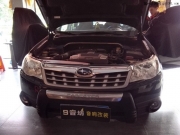 石排汽車音響改裝 東莞9音坊斯巴魯森林人音響改裝摩雷優(yōu)...