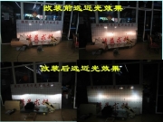 石家莊白色朗動大燈改裝朗動升級改裝Q5雙光透鏡+天使惡...