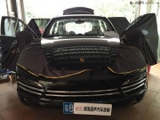 佛山南海保時(shí)捷卡宴升級意大利ATI悠揚(yáng)三分頻——南海道...