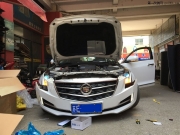 蘇州凱迪拉克ATS改裝探陸澤二代高配款總成雙光透鏡氙氣燈