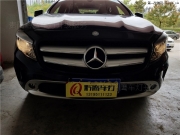 貴陽奔馳GLA大燈改裝高配動感LED車燈/雙光透鏡 氙氣燈 黔鷹