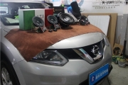 海珠汽車音響改裝 廣州賣音樂日產(chǎn)奇駿改裝黃金聲學(xué)G165.2
