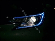 中山新銳志改燈，專用七彩日行燈，海拉透鏡