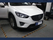 西安馬自達cx-5 四門必拓隔音 改裝惠威f1600+T4100功放