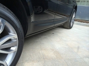 路虎攬勝運動版安裝電動踏板—貴陽車港改裝