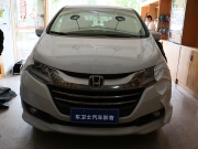 無錫汽車音響改裝--本田奧德賽汽車音響升級德國喜力士（...