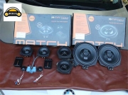 無(wú)錫美車(chē)坊出品寶馬X1麥?zhǔn)似?chē)音響無(wú)損升級(jí)和四門(mén)大能隔音