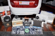 长沙沃尔沃XC60汽车音响改装打造限量版发烧友丹拿音响系统
