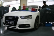 長寧汽車音響改裝 上海道聲奧迪A5改裝ATI悠揚(yáng)CS6.2兩分頻