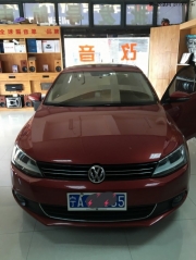 永寧汽車音響改裝 銀川天誠大眾速騰改裝意大利赫茲FCK165