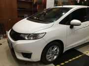 寶安汽車音響改裝 深圳車改坊本田飛度改裝霸克DX650