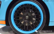 不改裝無(wú)個(gè)性Macan整車3M sky blue天空藍(lán) 搭配Hamann包圍套件