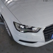 新疆車友 告別蠟燭燈 奧迪 A3 升級 高配 氙氣大燈 LED 日行燈