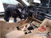 西安車樂匯汽車音響改裝-【寶馬420】德國海螺5系音響改裝...