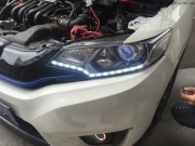 上海本田車燈改裝Q5透鏡 歐司朗氙氣燈安定器 LED日行燈