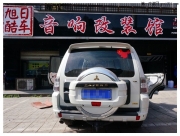成都旭日酷車 帕杰羅V93音響改裝芬朗監(jiān)聽級 全車隔音降噪